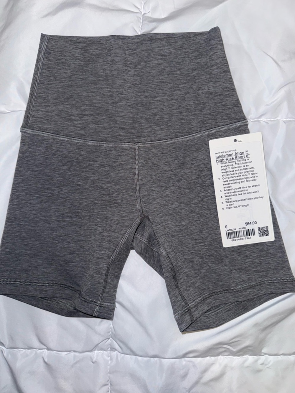 Lululemon Align High-Rise 6” Shorts